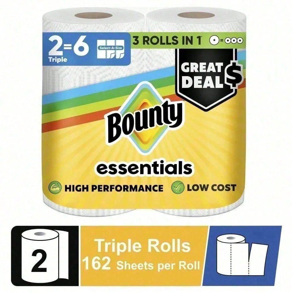 Ultra Soft Toilet Paper Paper Towels Select-A-Size -Soft Yet Durable, Suitable For Facial And Household Use - Suitable For Home, Office, Parties And Outdoor Activities
Ultra Soft Toilet Paper Paper Towels Select-A-Size -Soft Yet Durable, Suitable For Facial And Household Use - Suitable For Home, Office, Parties And Outdoor Activities