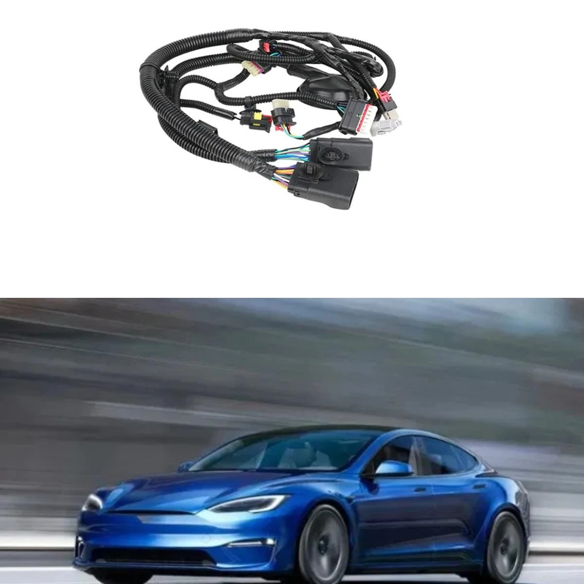 For Tesla Model S front bumper harness front radar harness 1004420-04-T
For Tesla Model S front bumper harness front radar harness 1004420-04-T