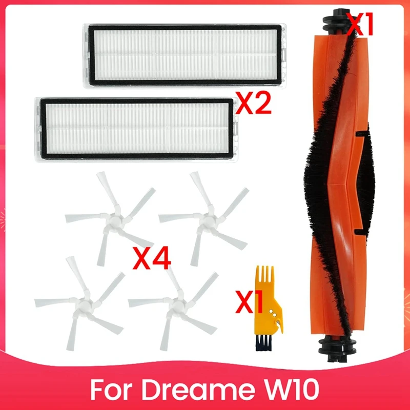 Accessories Fit For Dreame W10 Robot Vacuum Kits Replacement Parts Main Side Brush Hepa Filter
Accessories Fit For Dreame W10 Robot Vacuum Kits Replacement Parts Main Side Brush Hepa Filter