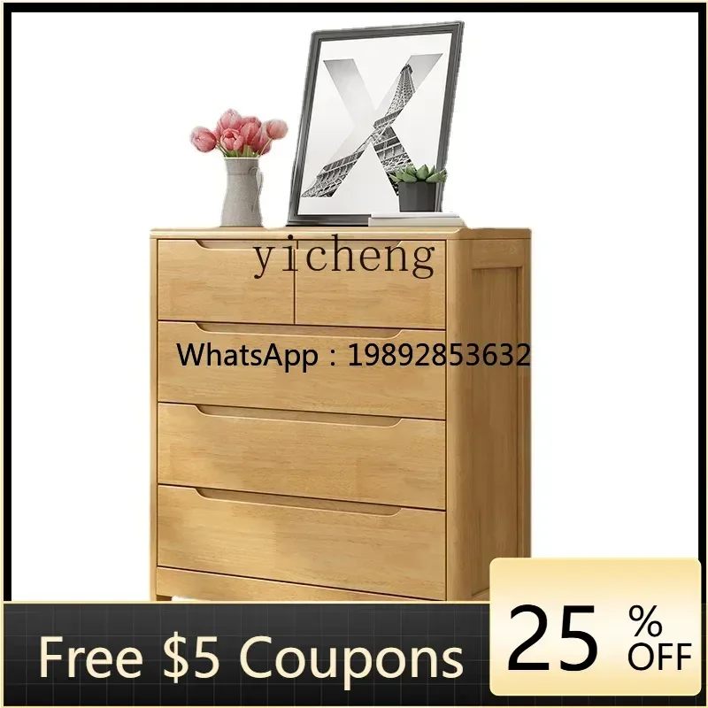 ZC Chest of Drawers Solid Wood Bedroom Storage Cabinet Six Bucket Locker Side Cabinet Small Apartment Home Shoe Cabinet 
ZC Chest of Drawers Solid Wood Bedroom Storage Cabinet Six Bucket Locker Side Cabinet Small Apartment Home Shoe Cabinet