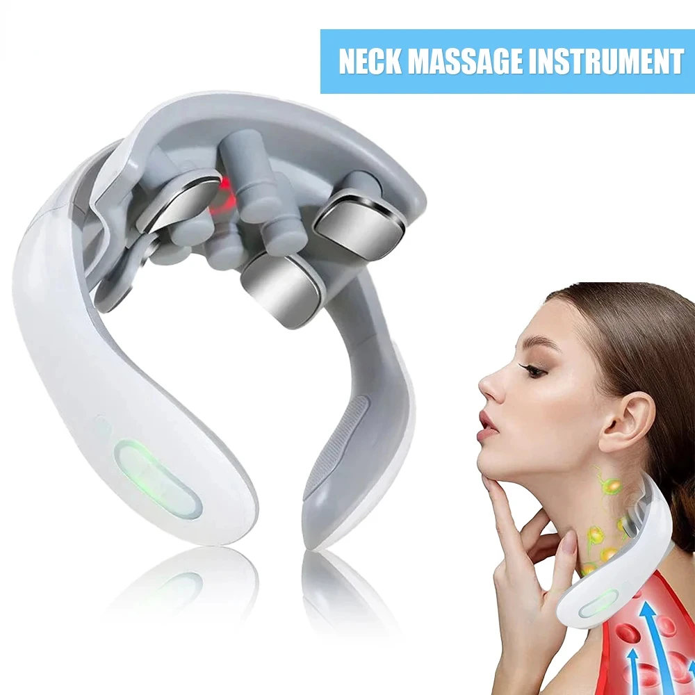 Ems Neck Massage Intelligent Charging Heating Hot Pressing Magnetic Pulse Fashion Multi User Usage Portable Pulse Neck Massager
Ems Neck Massage Intelligent Charging Heating Hot Pressing Magnetic Pulse Fashion Multi User Usage Portable Pulse Neck Massager