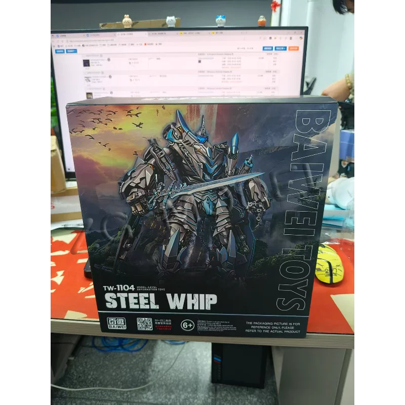 Baiwei TW-1104 TW1104 Juguetes Transformables Wingshock Steel Whip Modelo de Dinosaurio de Aleación
Baiwei TW-1104 TW1104 Juguetes Transformables Wingshock Steel Whip Modelo de Dinosaurio de Aleación
