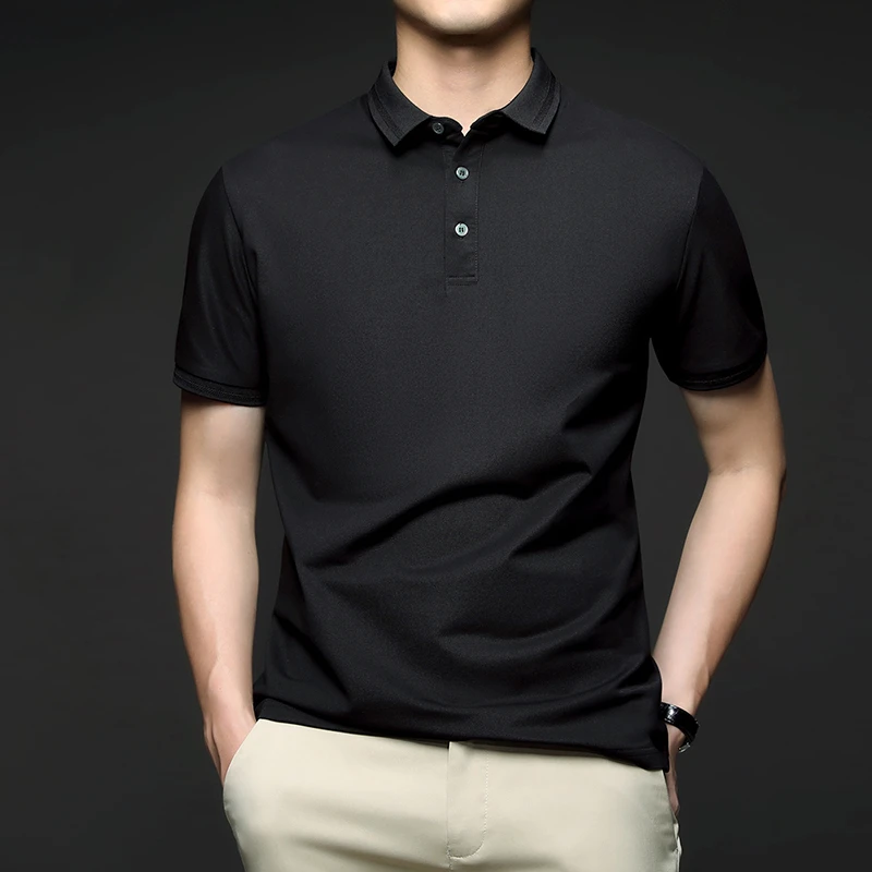 Cool Polo Shirt Men's Short-sleeved T-shirt Casual Lapel Top Men's Middle-aged and Young Business T-shirt Men's Short-sleeved
Cool Polo Shirt Men's Short-sleeved T-shirt Casual Lapel Top Men's Middle-aged and Young Business T-shirt Men's Short-sleeved