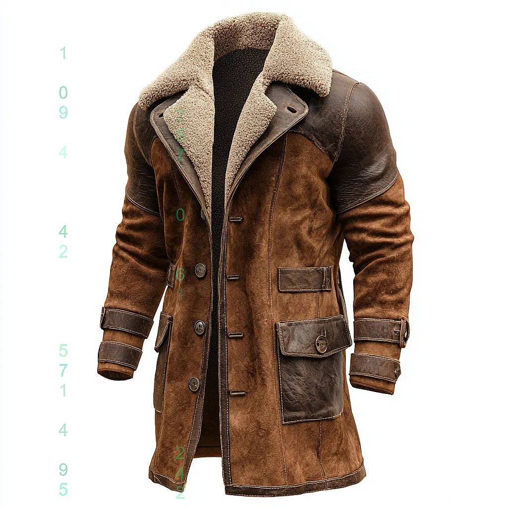 Mens Vintage Brown Leather Coat Thick Warm Long Coats Spring Autumn Winter Jackets Overcoats
Mens Vintage Brown Leather Coat Thick Warm Long Coats Spring Autumn Winter Jackets Overcoats