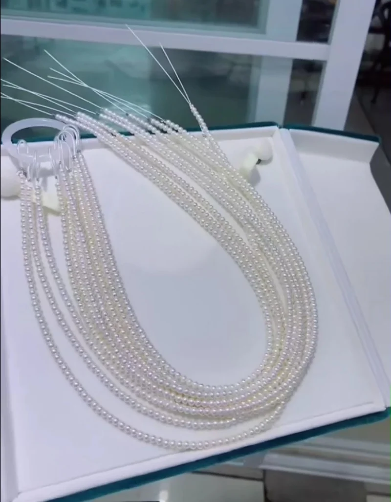 Zhuji 2-9 мм натуральный белый Akoya круглый натуральный пресноводный жемчуг струна DIY полуфабрикат Fccessories для изготовления ожерелья, браслета
Zhuji 2-9 мм натуральный белый Akoya круглый натуральный пресноводный жемчуг струна DIY полуфабрикат Fccessories для изготовления ожерелья, браслета