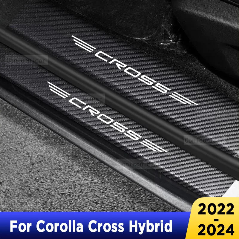 For Toyota Corolla CROSS Car Door Sill Sticker Protector Decorate 2021-2024 Waterproof Threshold Strip Dust Pad Accessories
For Toyota Corolla CROSS Car Door Sill Sticker Protector Decorate 2021-2024 Waterproof Threshold Strip Dust Pad Accessories
