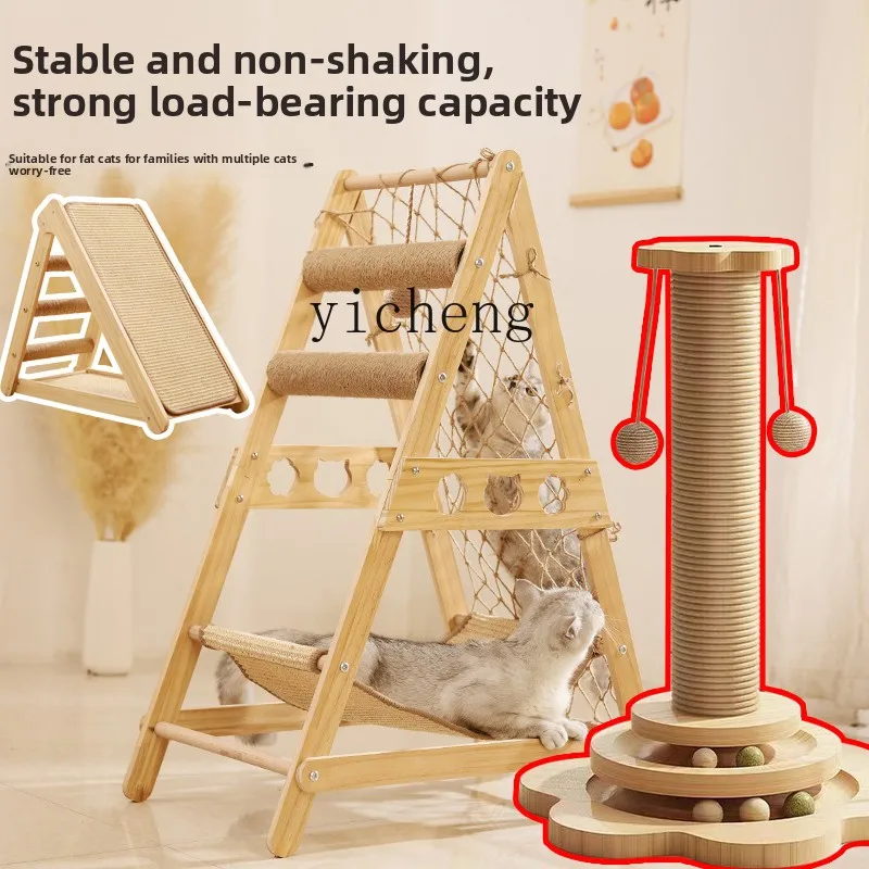 LSL Cat Scratching Board Cat Climbing Frame Wear-Resistant Vertical Cat Scratching Post Sky-High Post for Home Small Apartment 
LSL Cat Scratching Board Cat Climbing Frame Wear-Resistant Vertical Cat Scratching Post Sky-High Post for Home Small Apartment