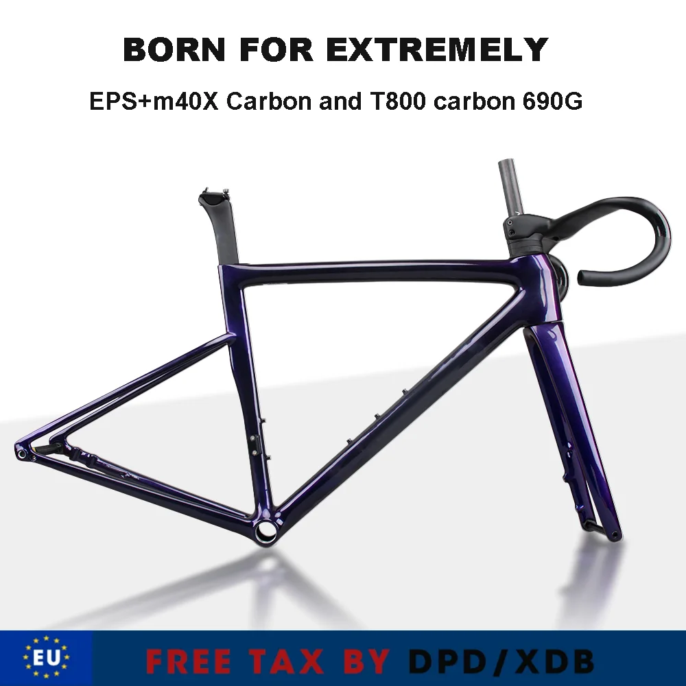 2024 T1100 EPS M40X Carbon Road Bike Frame With Handlebar Super Light Disc Brake Racing Bicycle Frameset DPD Shipping Available
2024 T1100 EPS M40X Carbon Road Bike Frame With Handlebar Super Light Disc Brake Racing Bicycle Frameset DPD Shipping Available