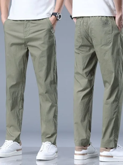 Men's Casual Pants Summer Thin Straight Leg Slim Fit Long Pants Loose Quick Dry Ice Silk Cool Feeling Pants Fashionable Casua...
Men's Casual Pants Summer Thin Straight Leg Slim Fit Long Pants Loose Quick Dry Ice Silk Cool Feeling Pants Fashionable Casua...