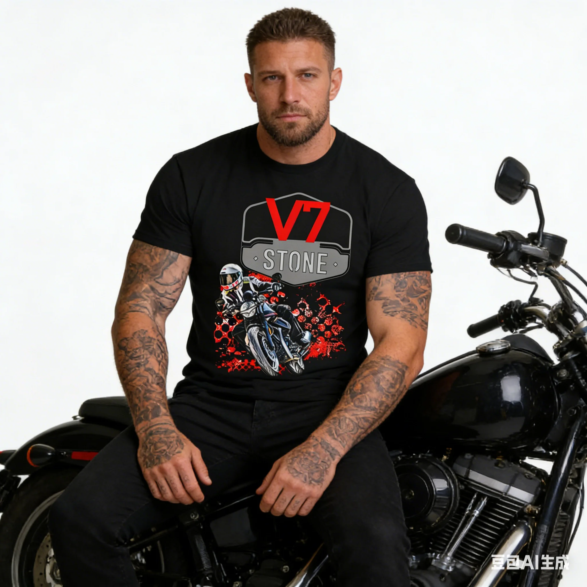 Новая мужская футболка из хлопка с принтом Moto Guzzi V7 2026 — унисекс, повседневная, с коротким рукавом, незаменима для весенне-летнего слоистого образа
Новая мужская футболка из хлопка с принтом Moto Guzzi V7 2026 — унисекс, повседневная, с коротким рукавом, незаменима для весенне-летнего слоистого образа