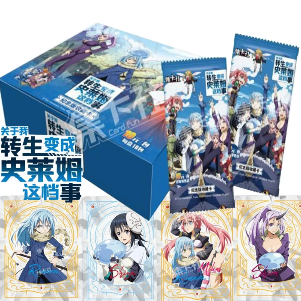 Original Regarding My Reincarnation Into Slime Card For Children Genuine Rimuru Tempest Limited Game Collection Card Kids Gifts
Original Regarding My Reincarnation Into Slime Card For Children Genuine Rimuru Tempest Limited Game Collection Card Kids Gifts