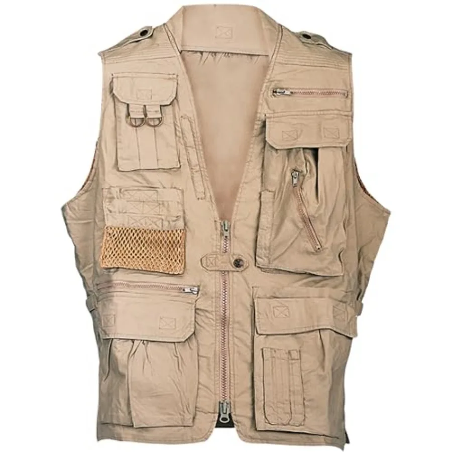 Humvee Utility Vest with 21 Pockets -Travel, Safari, Hunting, Camping, 100% Cotton, Tactical Jacket for Men and Women
Humvee Utility Vest with 21 Pockets -Travel, Safari, Hunting, Camping, 100% Cotton, Tactical Jacket for Men and Women