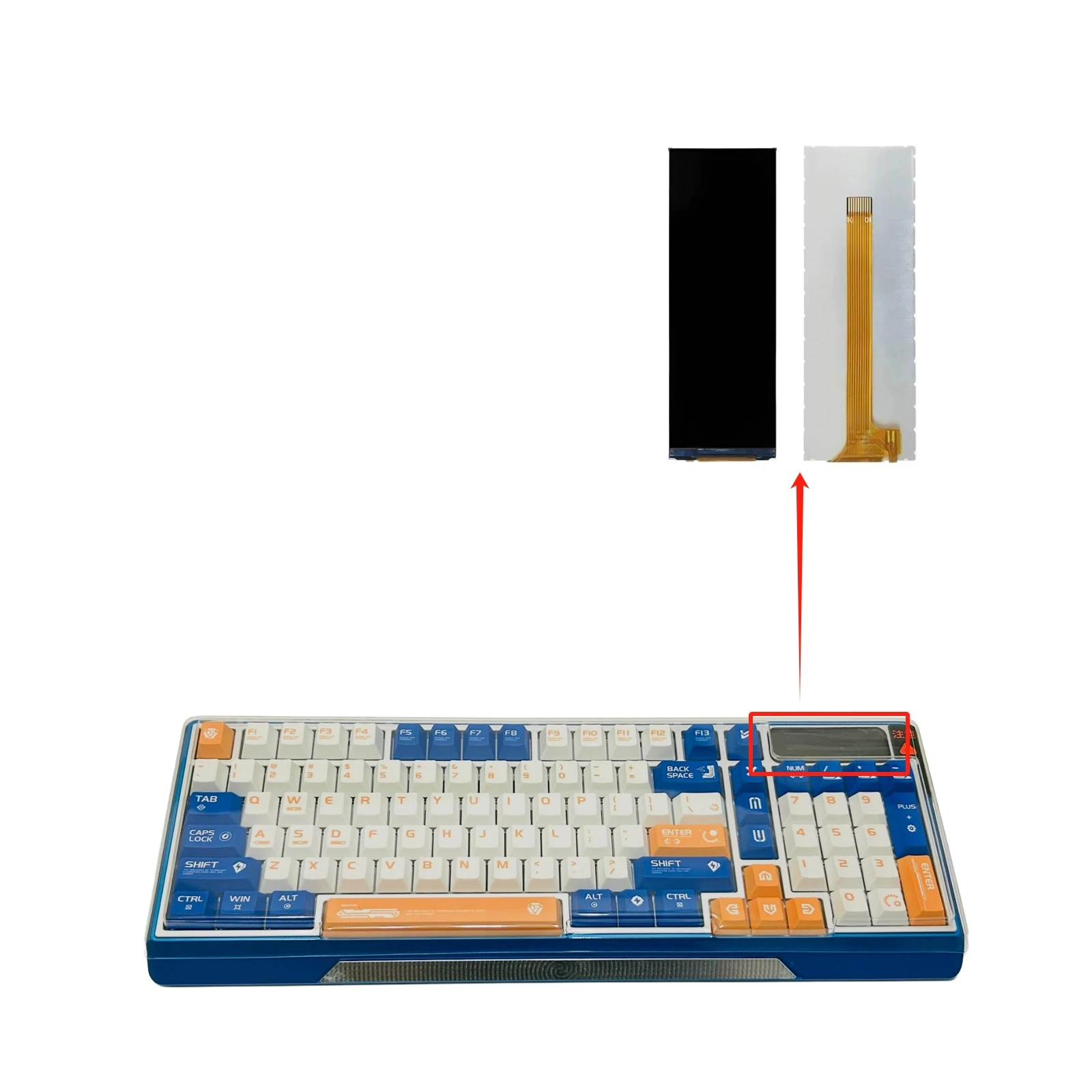 New LCD display for FOCUS LAB Ctrl100 Mechanical Keyboard Screen Repair Parts
New LCD display for FOCUS LAB Ctrl100 Mechanical Keyboard Screen Repair Parts