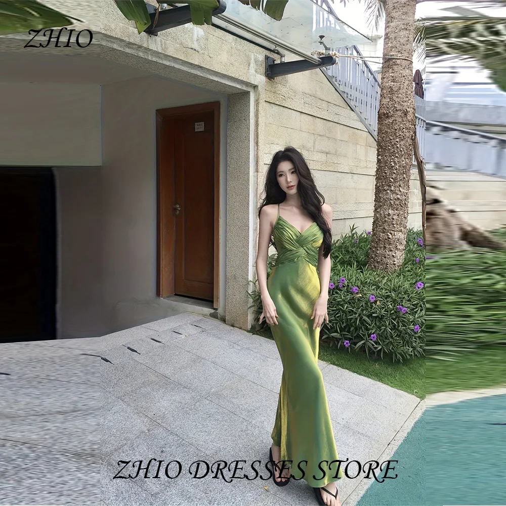 ZHIO Sexy Deep V Neckline Satin Backless Wrinkle Long Dress Suitable For Fashion Party Beach Photography Customized
ZHIO Sexy Deep V Neckline Satin Backless Wrinkle Long Dress Suitable For Fashion Party Beach Photography Customized