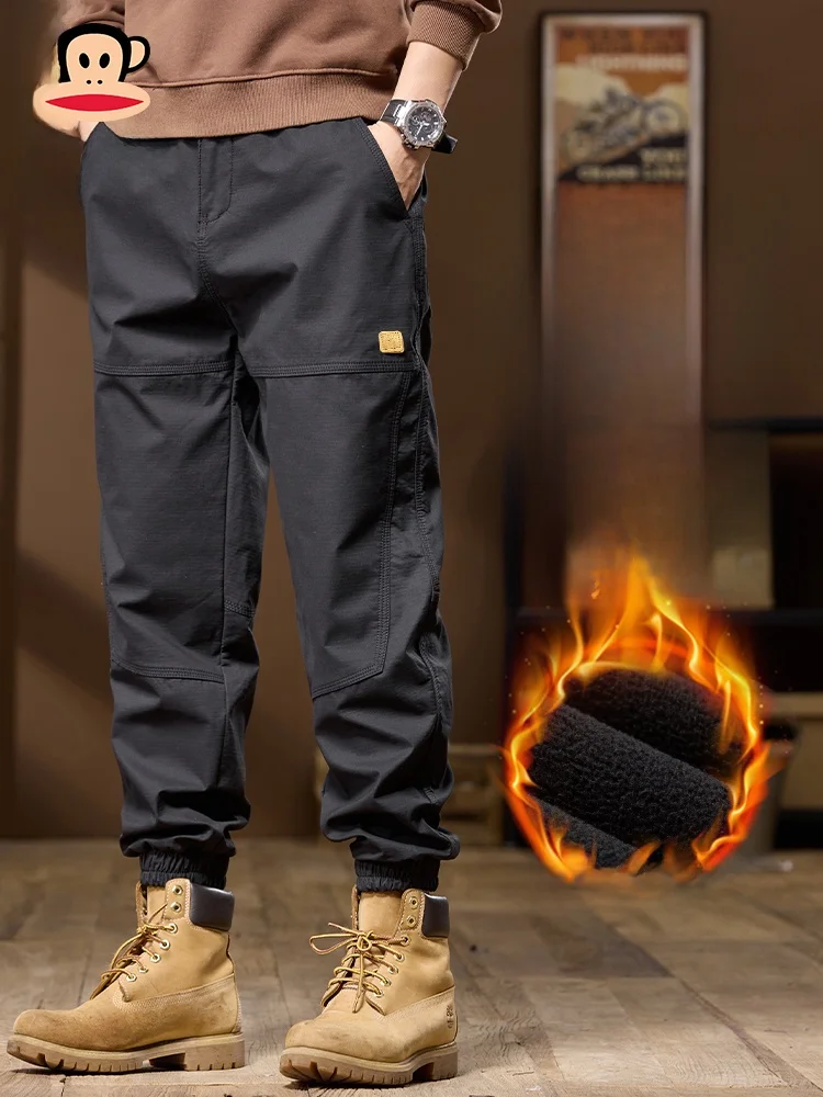 PaulFrank Thiened Fce Lined Casual Pants Men's Spring Autumn New American Workwear Warm Nine Points Pants Loose Fit Yout...
PaulFrank Thiened Fce Lined Casual Pants Men's Spring Autumn New American Workwear Warm Nine Points Pants Loose Fit Yout...