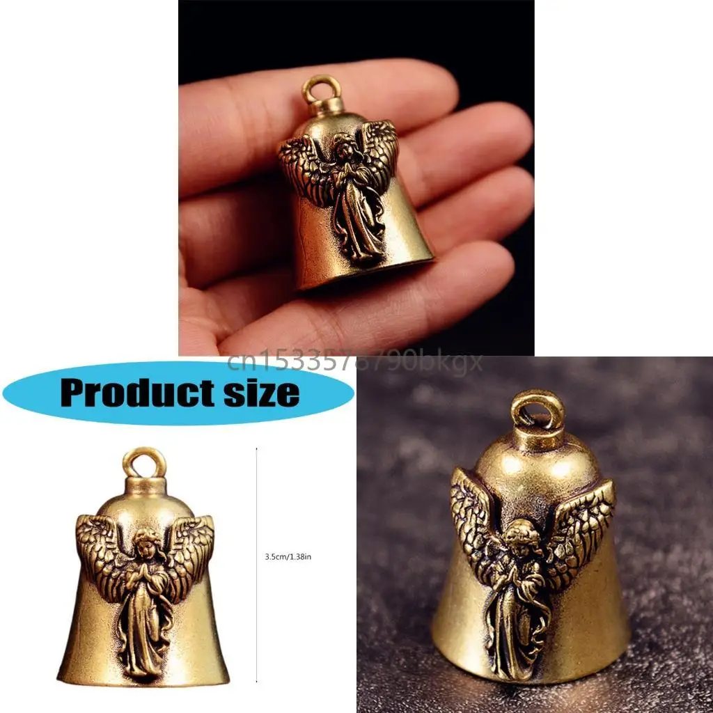 Retro Brass Angel Bells With Clear Chimes For Meditation Yoga Accessories Or Home Decoration J78E
Retro Brass Angel Bells With Clear Chimes For Meditation Yoga Accessories Or Home Decoration J78E