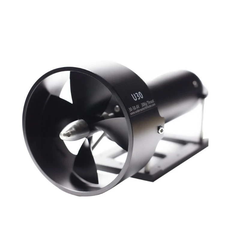 Underwater thruster U30 thrust 30Kg48V power 2000W for unmanned boats small fishing boats
Underwater thruster U30 thrust 30Kg48V power 2000W for unmanned boats small fishing boats