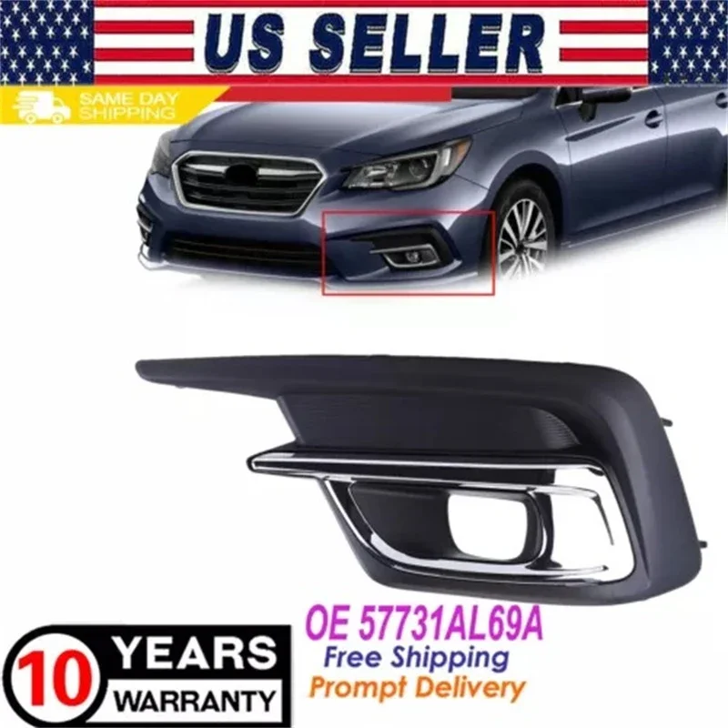 Driver Left Side Fog Light Cover Bezel Compatible for 2018-2019 Subaru Legacy 57731AL69A
Driver Left Side Fog Light Cover Bezel Compatible for 2018-2019 Subaru Legacy 57731AL69A