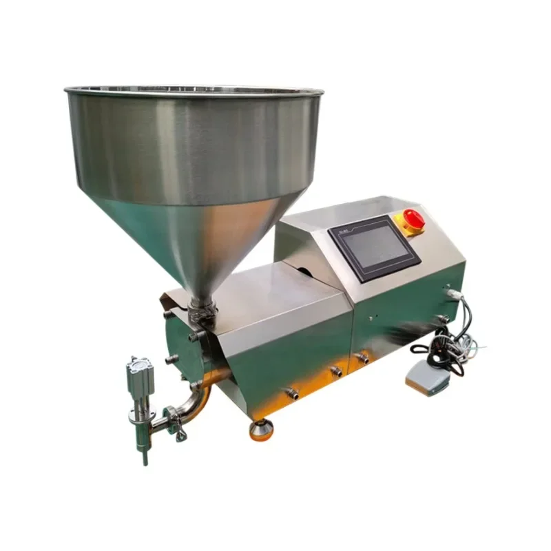 Hot pot base laundry detergent, peanut butter, small rotor pump, filling machine
Hot pot base laundry detergent, peanut butter, small rotor pump, filling machine