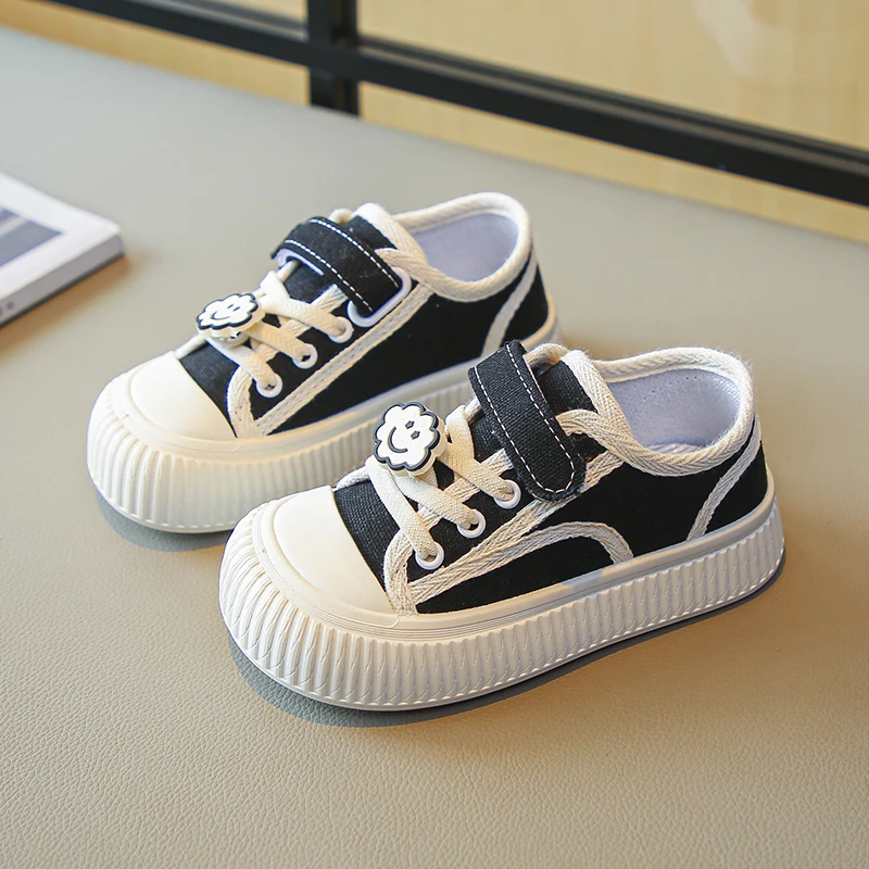 2023 New Girls Canvas Shoes Drop Shipping Hook & Loop Versatile Kids Shoes Non-slip Round-toe Children Casual Shoes for Boys
2023 New Girls Canvas Shoes Drop Shipping Hook & Loop Versatile Kids Shoes Non-slip Round-toe Children Casual Shoes for Boys