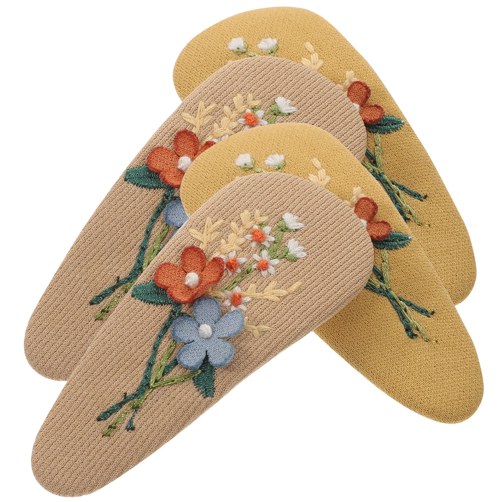 2Pairs Vintage Fabric Hair Clips for Skin Friendly Comfortable Cloth Wrapped Metal Barrettes Bright Colors Hair
2Pairs Vintage Fabric Hair Clips for Skin Friendly Comfortable Cloth Wrapped Metal Barrettes Bright Colors Hair