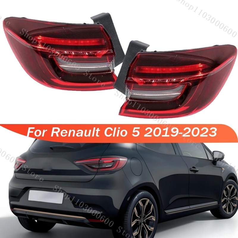Для Renault Clio 5 2019-2023 автомобильный задний фонарь в сборе, сигнальная лампа, предупреждающая фара, стоп-сигнал, задний фонарь, низкая конфигурация
Для Renault Clio 5 2019-2023 автомобильный задний фонарь в сборе, сигнальная лампа, предупреждающая фара, стоп-сигнал, задний фонарь, низкая конфигурация