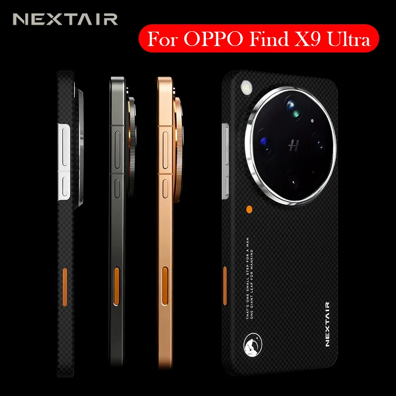NEXTAIR Carbon Fibre Case For OPPO Find X9 Ultra Kevlar Wireless Charging Back Cover Case for OPPO FIND X9 ULTRA
NEXTAIR Carbon Fibre Case For OPPO Find X9 Ultra Kevlar Wireless Charging Back Cover Case for OPPO FIND X9 ULTRA