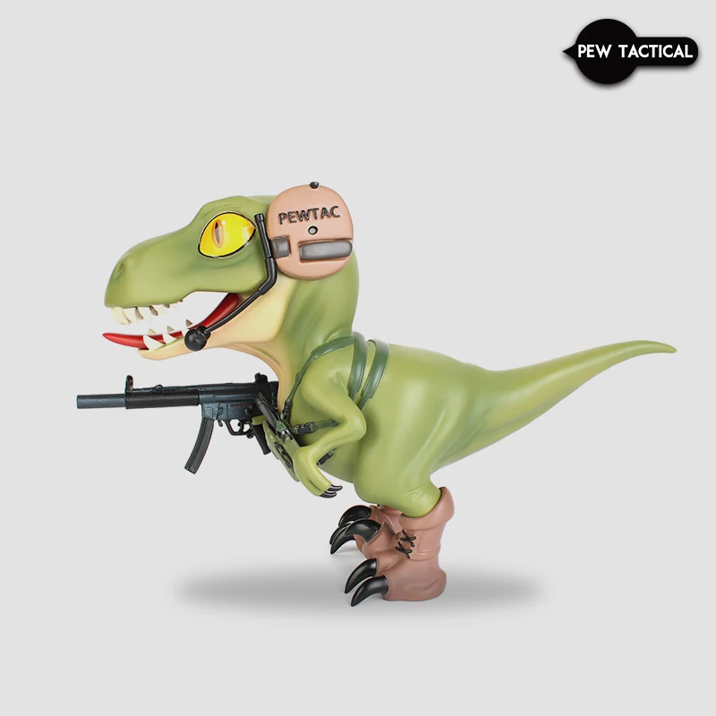 PEWTAC Mascot Dinosaur Velociraptor Weapons Figurines Animal Model Static Tactical Figures Collection Doll Home Decor Ornaments
PEWTAC Mascot Dinosaur Velociraptor Weapons Figurines Animal Model Static Tactical Figures Collection Doll Home Decor Ornaments