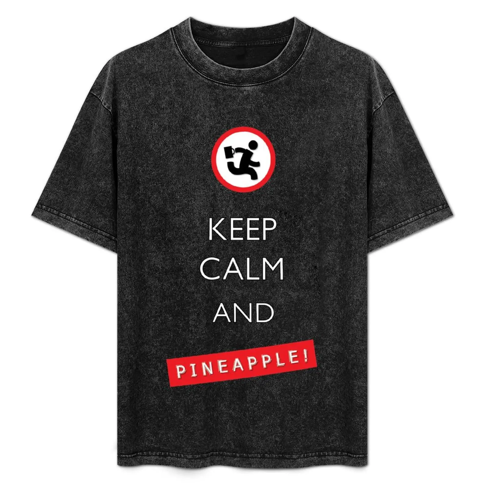 Keep Calm and Pineapple! T-Shirt Casual Lightweight Short Sleeve Top
Keep Calm and Pineapple! T-Shirt Casual Lightweight Short Sleeve Top