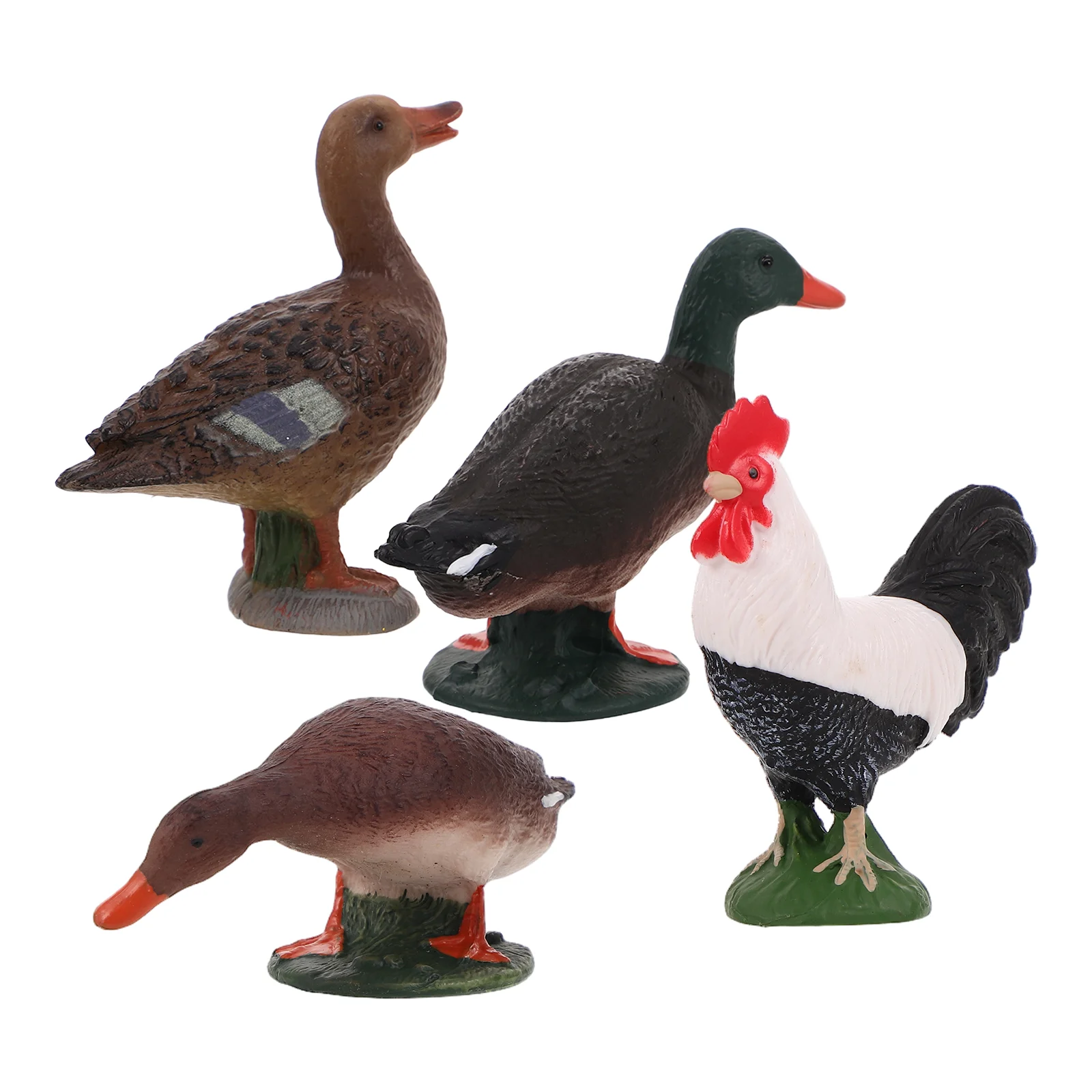 4 Pcs Livestock Model Realistic Chicken Figurine PVC Farm Animal Miniature Decoration Desktop nament Shape Toy
4 Pcs Livestock Model Realistic Chicken Figurine PVC Farm Animal Miniature Decoration Desktop nament Shape Toy