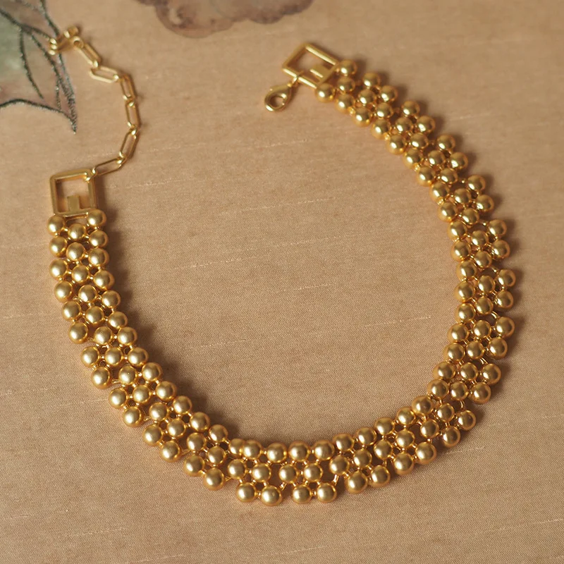 G-brand Beaded Choker - Monet-inspired Floral Setting & Trifari Design for Cannes Red Carpet
G-brand Beaded Choker - Monet-inspired Floral Setting & Trifari Design for Cannes Red Carpet