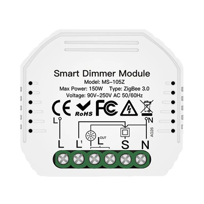 B68C для Alexa Google Home, совместимый модуль умного переключателя Zigbee, 1-сторонний затемняющий переключатель для штор, дистанционное управление через приложение, голосовое управление
B68C для Alexa Google Home, совместимый модуль умного переключателя Zigbee, 1-сторонний затемняющий переключатель для штор, дистанционное управление через приложение, голосовое управление