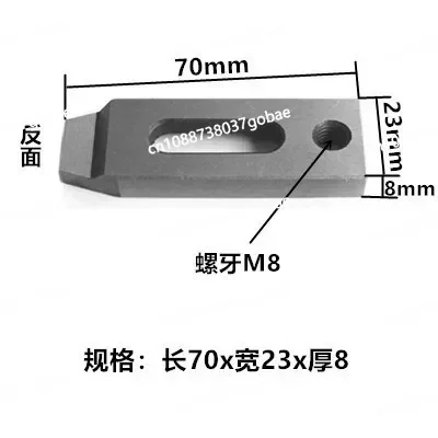 Precision Stainless Steel M8 CNC Wire EDM Fixture Board 120x100x15mm, Jig Tool for Leveling and Clamping Applications
Precision Stainless Steel M8 CNC Wire EDM Fixture Board 120x100x15mm, Jig Tool for Leveling and Clamping Applications