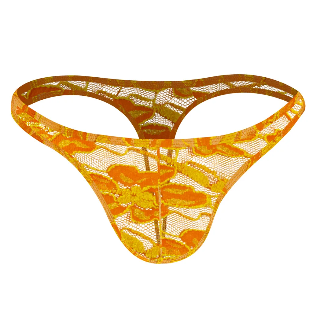 Men's Lace Sheer Mesh Embroidered Low-Rise G-String Thong Sissy Crossdressing Underwear
Men's Lace Sheer Mesh Embroidered Low-Rise G-String Thong Sissy Crossdressing Underwear