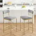 Bar Stools Set Of 2, Kitchen Bar Stools With Footrest, 25.5 Hes Upholstered Bar Chairs With Back, Counter Height Barstools For
Bar Stools Set Of 2, Kitchen Bar Stools With Footrest, 25.5 Hes Upholstered Bar Chairs With Back, Counter Height Barstools For