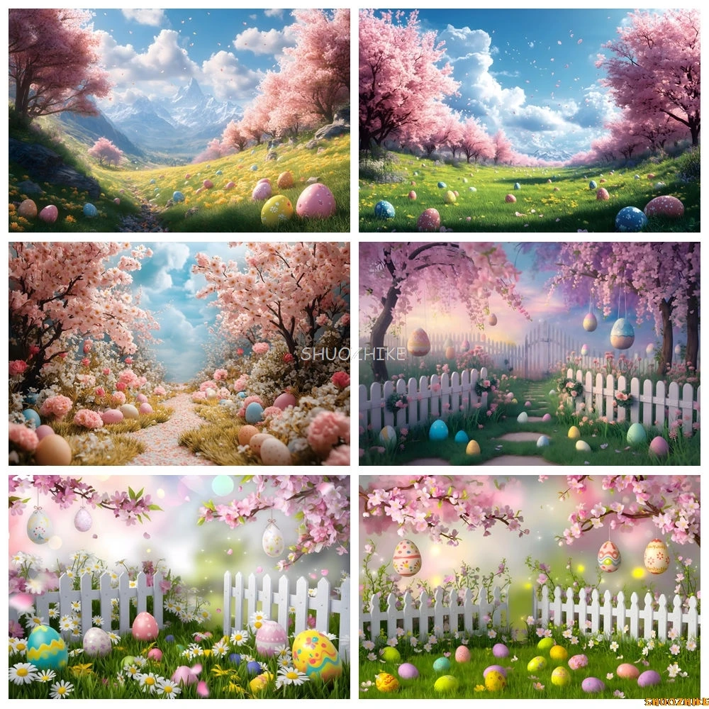 Spring Easter Backdrop for Photography Garden Flower Rabbit Grass Eggs Bunny Kids Birthday Party Background Decor Photo Studio
Spring Easter Backdrop for Photography Garden Flower Rabbit Grass Eggs Bunny Kids Birthday Party Background Decor Photo Studio