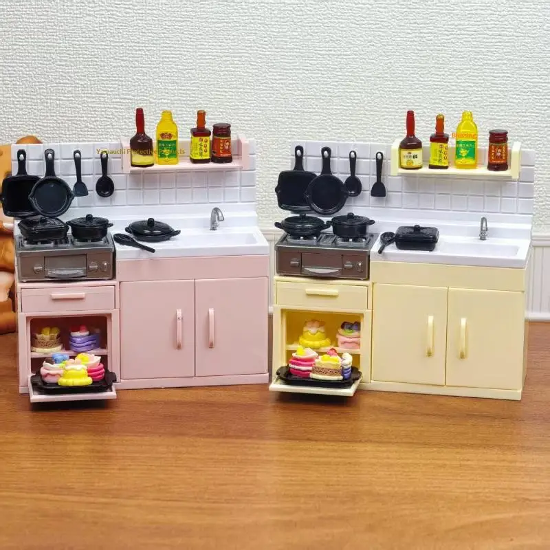 Compact Kitchenware Kit with Mini Model Stove for Dollhouses Children's Play Scene Simulation Home Toy Ornament for Playtime Fun
Compact Kitchenware Kit with Mini Model Stove for Dollhouses Children's Play Scene Simulation Home Toy Ornament for Playtime Fun