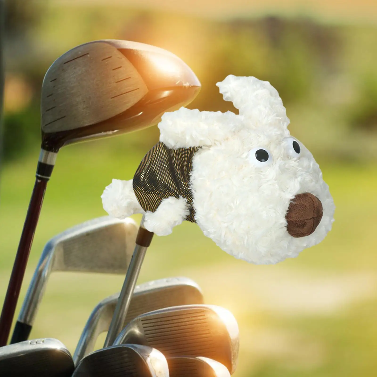 Funny Golf Club Head Cover,Animal Headcover,Lightweight,Cartoon Lovely Stylish Golf Accessories for Driver Plush Dog
Funny Golf Club Head Cover,Animal Headcover,Lightweight,Cartoon Lovely Stylish Golf Accessories for Driver Plush Dog