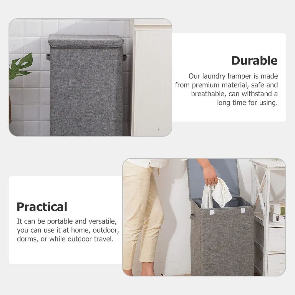 Большая корзина для хранения из хлопка и льна, дышащая, с ручкой и крышкой, для грязного белья, для комнаты, ванной, многофункциональная
Большая корзина для хранения из хлопка и льна, дышащая, с ручкой и крышкой, для грязного белья, для комнаты, ванной, многофункциональная