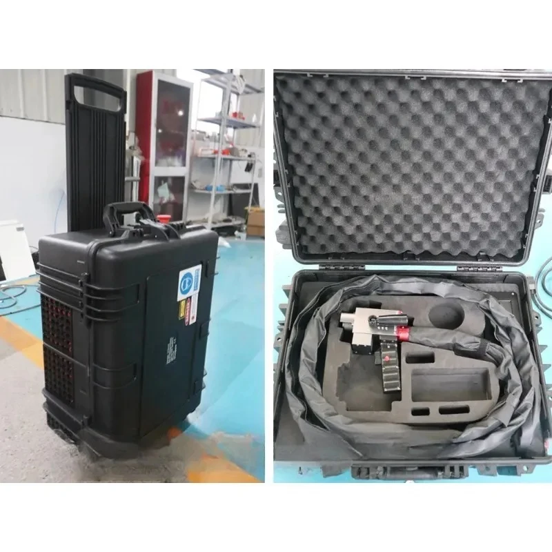 Portle 0W 00W Suitcase Pulsed Cleaning hine Afle Factory Sale Rust Painting Oil
Portle 0W 00W Suitcase Pulsed Cleaning hine Afle Factory Sale Rust Painting Oil