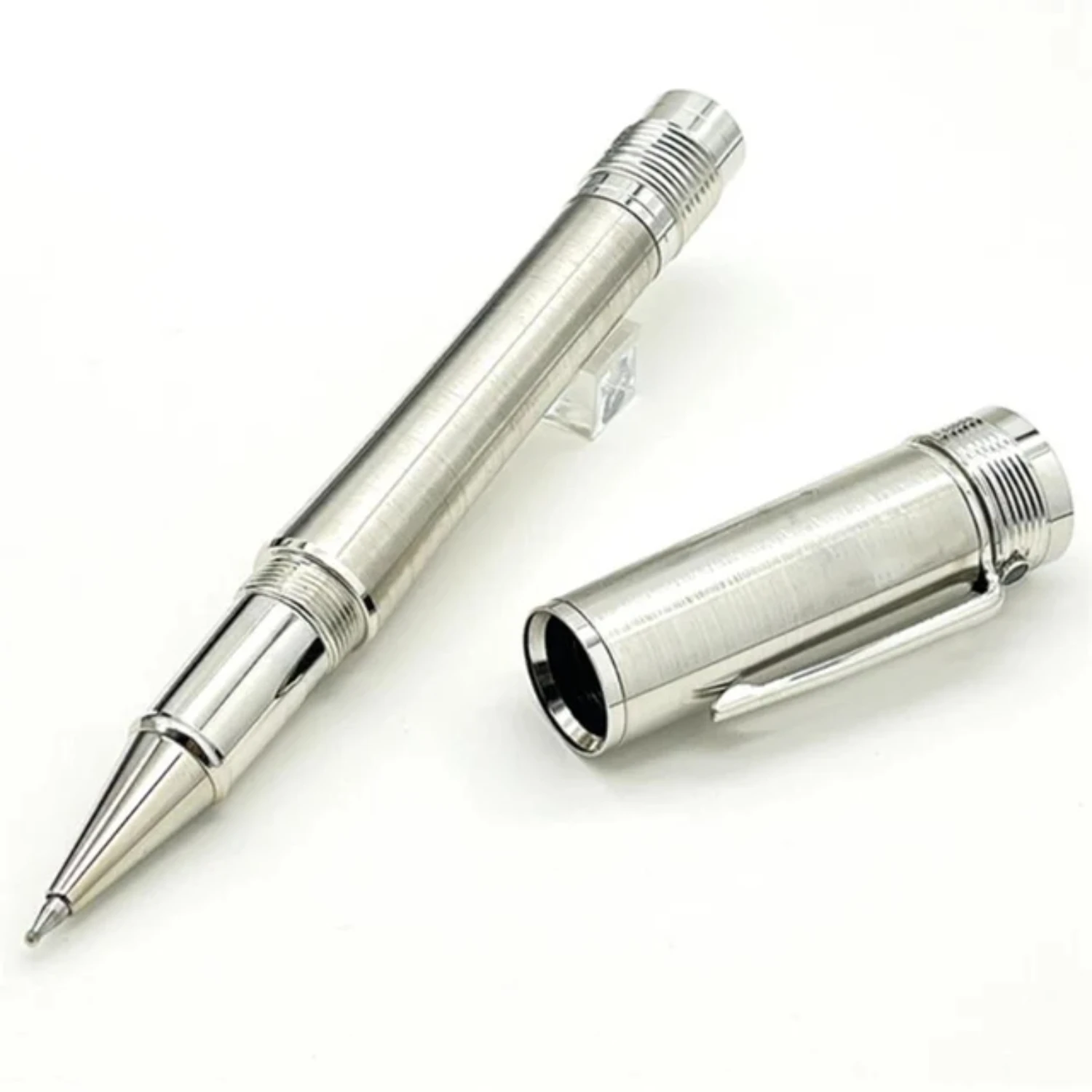 MB Gandhi Luxury Limited Edition Fountain Pen Black Carbon Fiber Metal Rollerball Pens Writing Stationery With Serial Number
MB Gandhi Luxury Limited Edition Fountain Pen Black Carbon Fiber Metal Rollerball Pens Writing Stationery With Serial Number