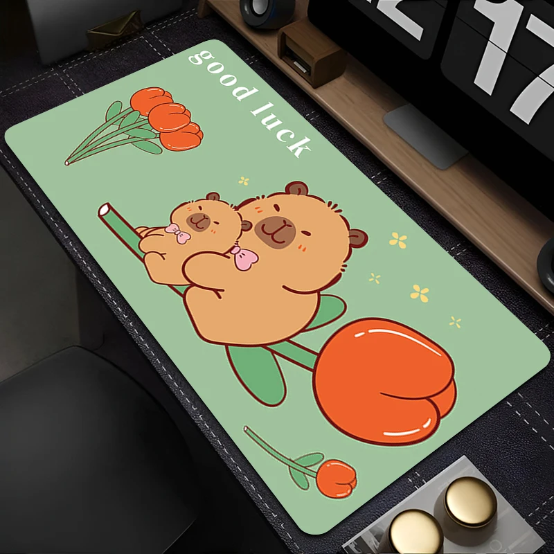Mouse Pad PC Accessories Cute Anime Keyboard Pad Office Desk Mat Mousepad Natural Capybara Rubber Anti Slip Gaming Extended Pad
Mouse Pad PC Accessories Cute Anime Keyboard Pad Office Desk Mat Mousepad Natural Capybara Rubber Anti Slip Gaming Extended Pad