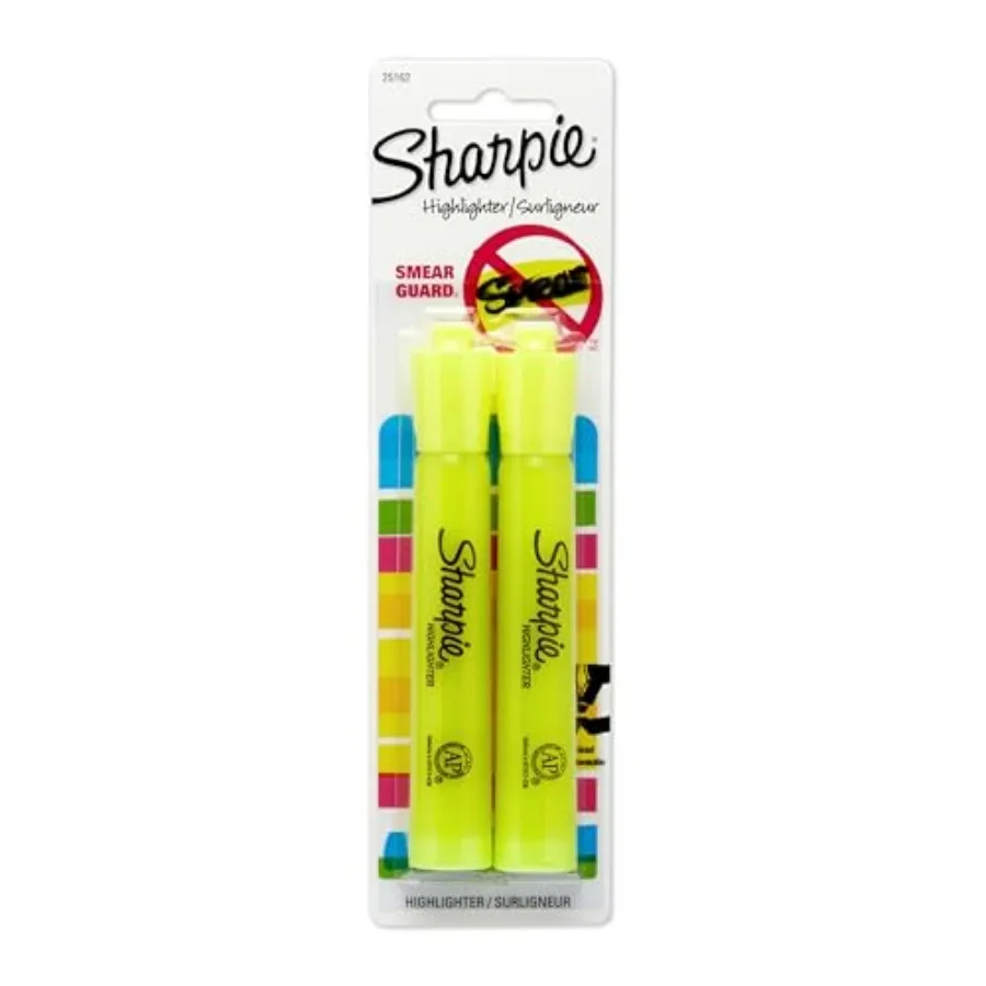 Accent Tank-Style Highlighter, Fluorescent Yellow, 2-Pack
Accent Tank-Style Highlighter, Fluorescent Yellow, 2-Pack