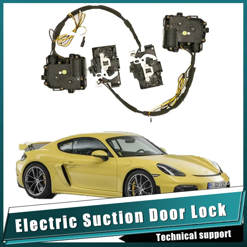 Smart Auto Electric Suction Door Lock for Porsche GT4 Automatic Soft Close Door Super Silence Car Vehicle Door
Smart Auto Electric Suction Door Lock for Porsche GT4 Automatic Soft Close Door Super Silence Car Vehicle Door