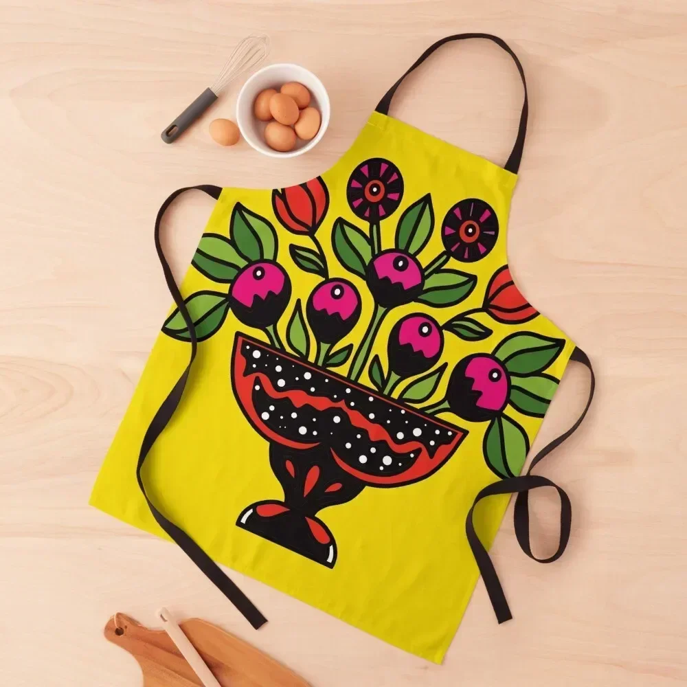 Red and Pink Still Life with Yellow Background Apron women's work Kitchen Special Accessories painting Apron
Red and Pink Still Life with Yellow Background Apron women's work Kitchen Special Accessories painting Apron