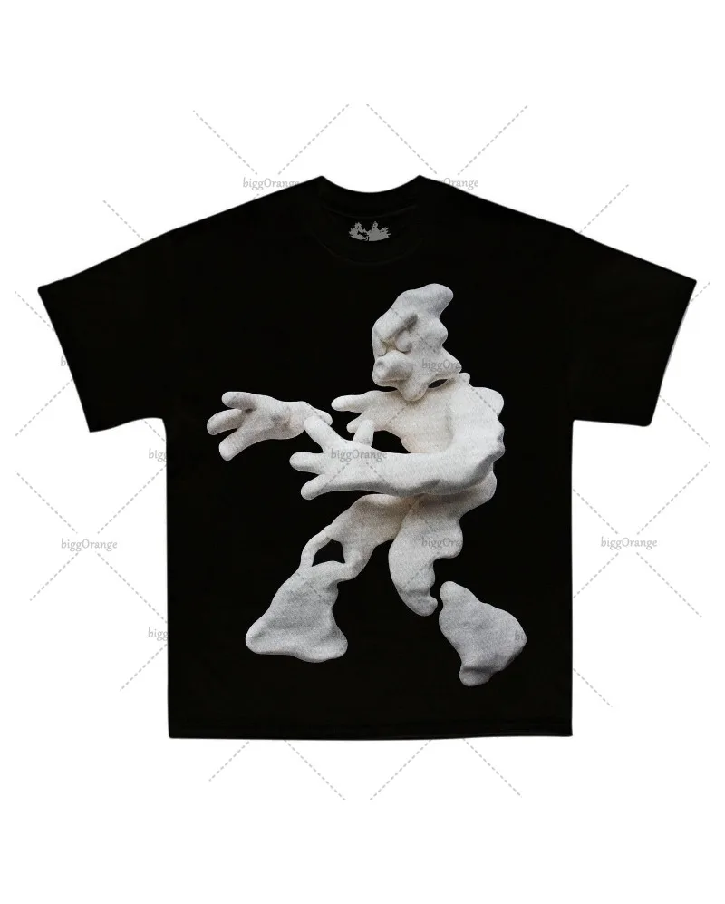 European and AmericanNew Animation Printed T-shirt Gothic Dark Style Oversized Short-sleeved Men Street Fashion Loose Casual Top
European and AmericanNew Animation Printed T-shirt Gothic Dark Style Oversized Short-sleeved Men Street Fashion Loose Casual Top
