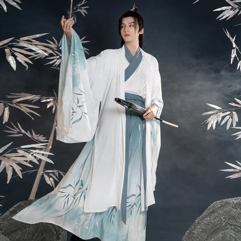 Original Man Hanfu 3 Piece Set Includes large coat Ancient Chinese Clothing Costume Clothes Traditional Hanfu Embroidery
Original Man Hanfu 3 Piece Set Includes large coat Ancient Chinese Clothing Costume Clothes Traditional Hanfu Embroidery
