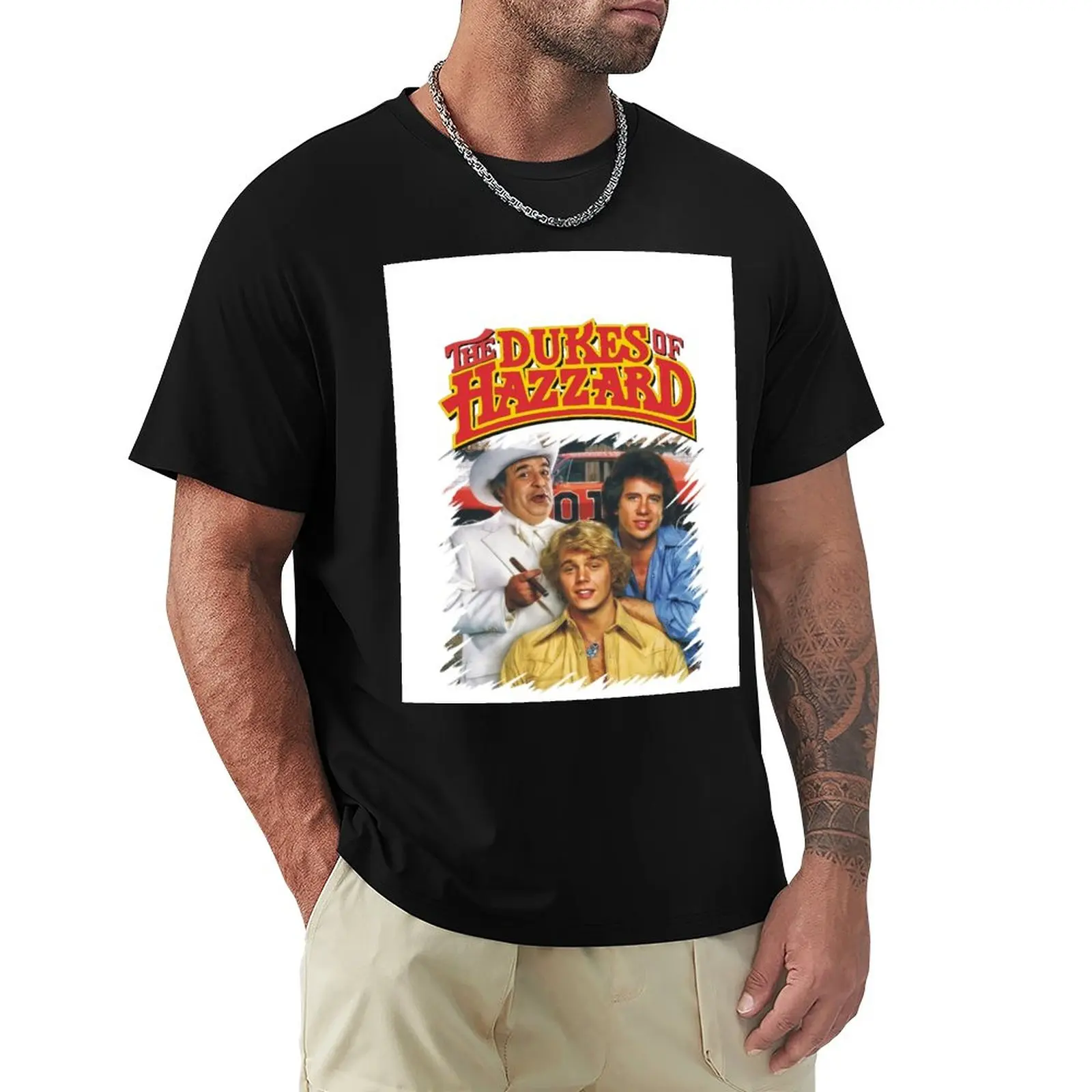 Мужская футболка с рисунком Dukes Of hazустройства/футболки с изображением актеров swea
Мужская футболка с рисунком Dukes Of hazустройства/футболки с изображением актеров swea