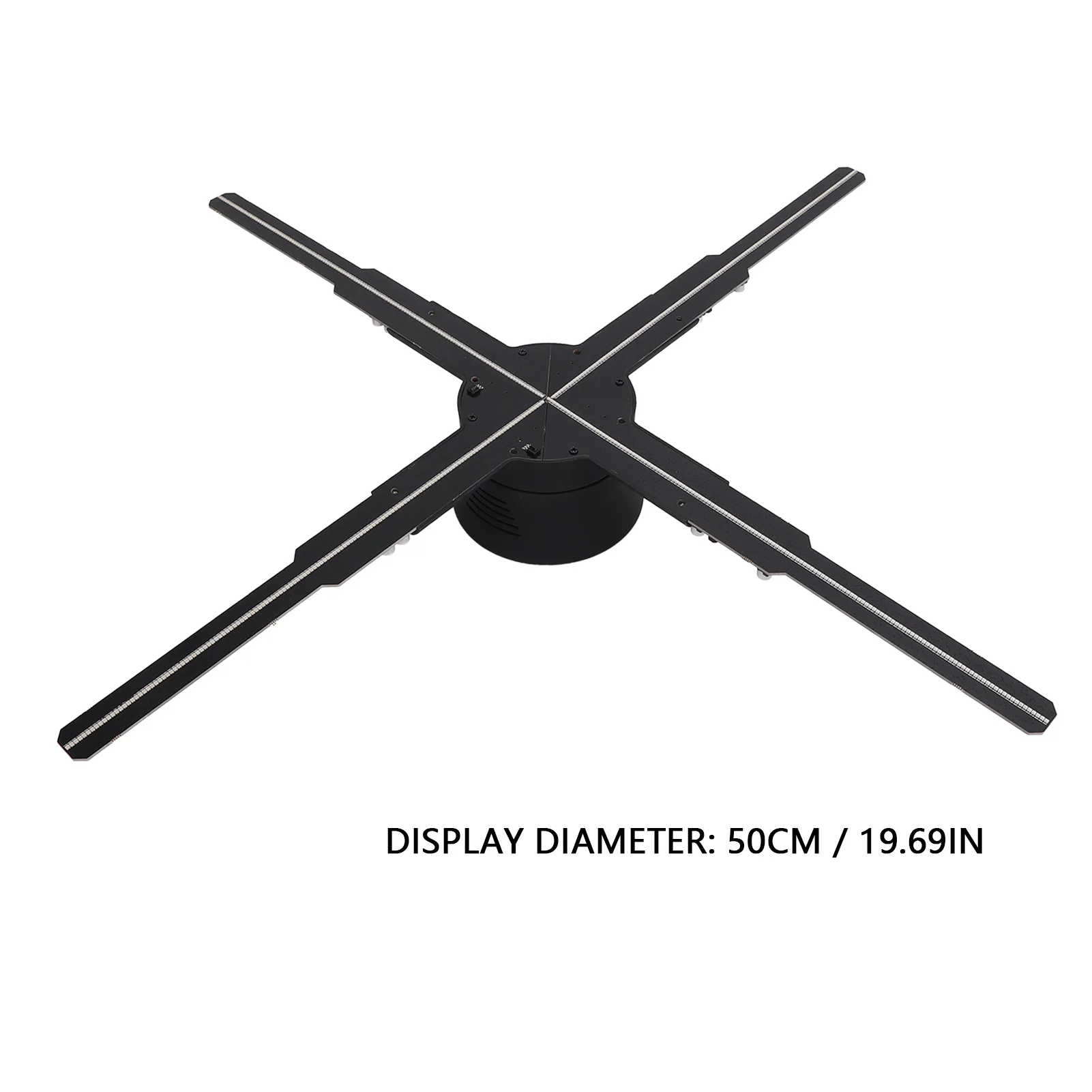 5D Hologram Fan 5D Hologram Projector Advertising Display with 586 LED 1800x586P for Business Store Shop Bar Party 50cm 4 Blade
5D Hologram Fan 5D Hologram Projector Advertising Display with 586 LED 1800x586P for Business Store Shop Bar Party 50cm 4 Blade