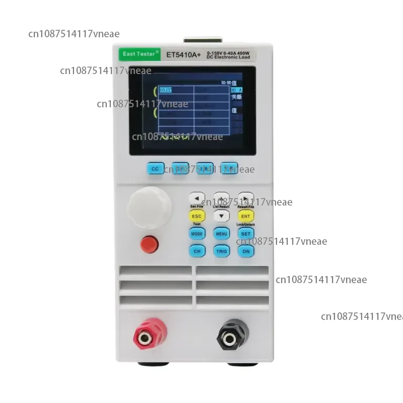 ET5410A+ 150V 40A 400W One-Channel High Resolution Precision Programmable Load DC Electronic Load
ET5410A+ 150V 40A 400W One-Channel High Resolution Precision Programmable Load DC Electronic Load